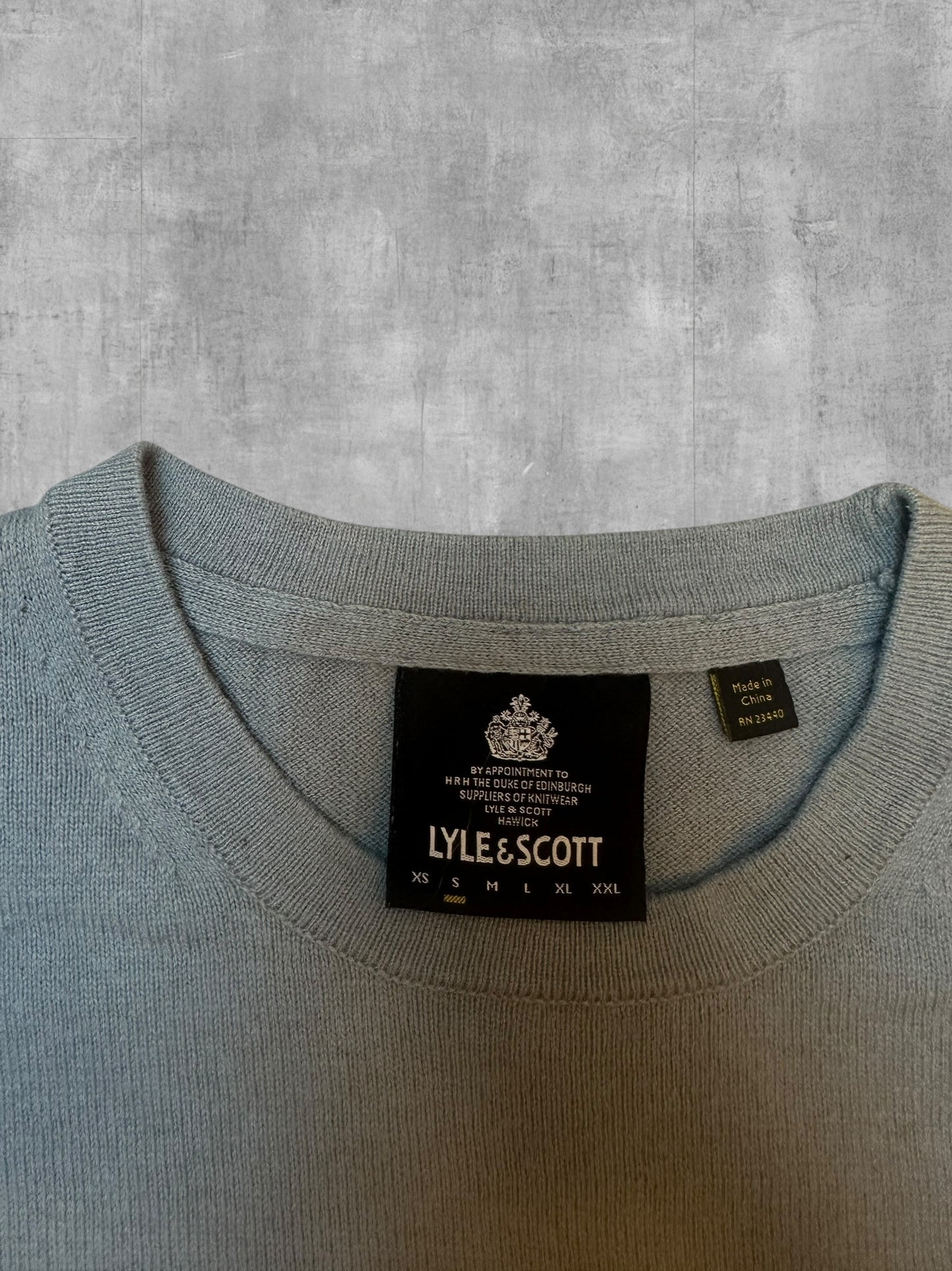 Lyle & Scott Sweatshirt Türkis S