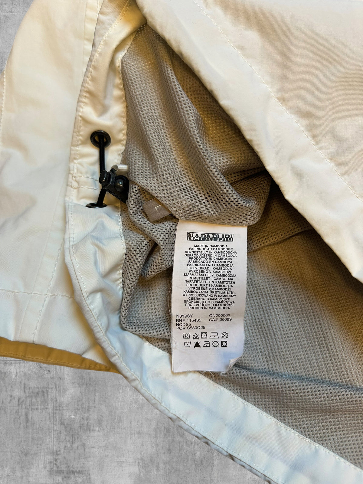 Napapijri Jacke Windbreaker Weiß L