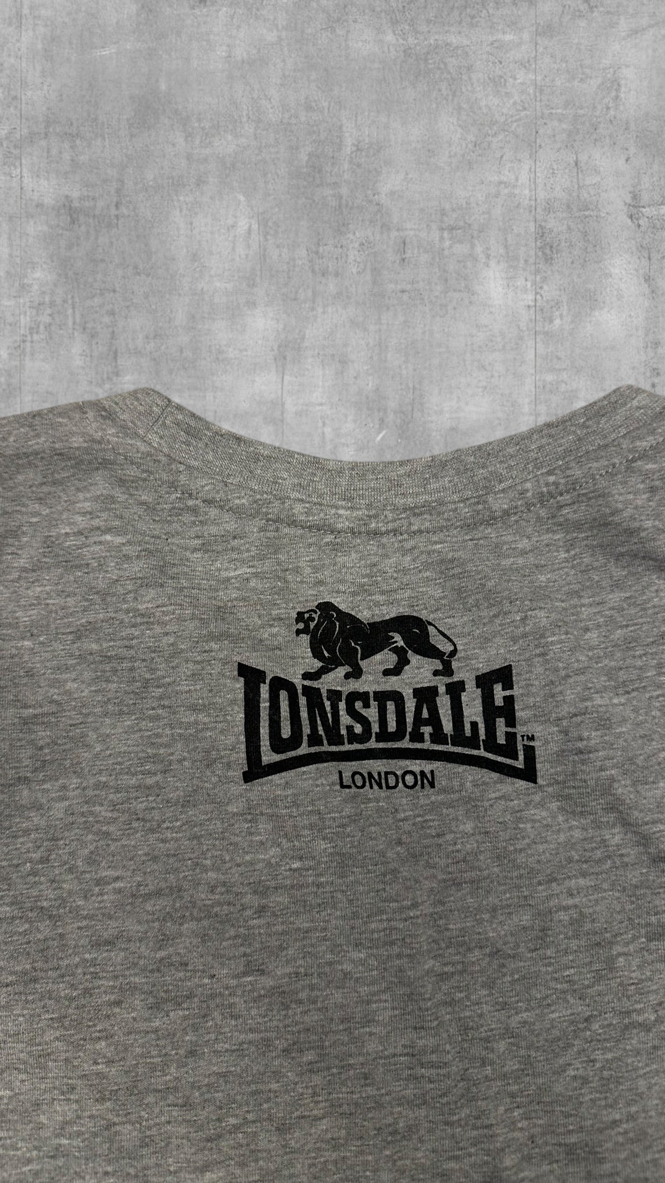 Lonsdale London T-Shirt Grau XL