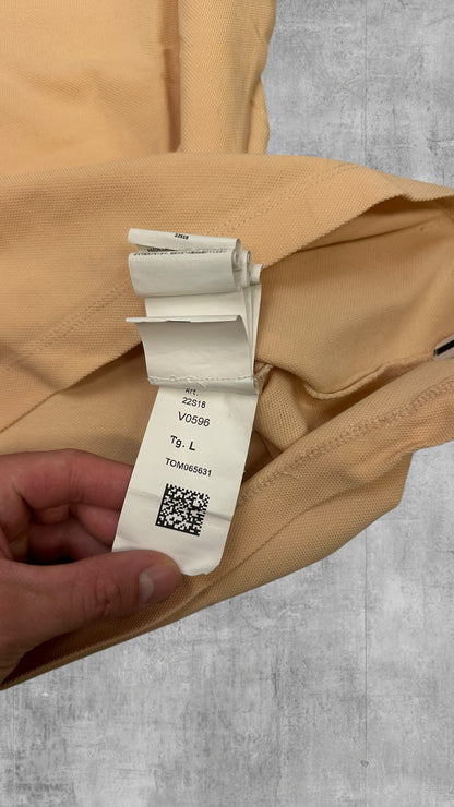 Stone Island Polo Shirt Beige L