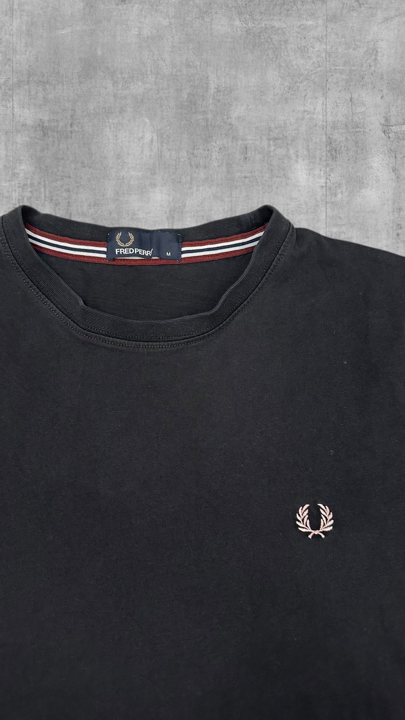 Fred Perry T-shirt Schwarz M