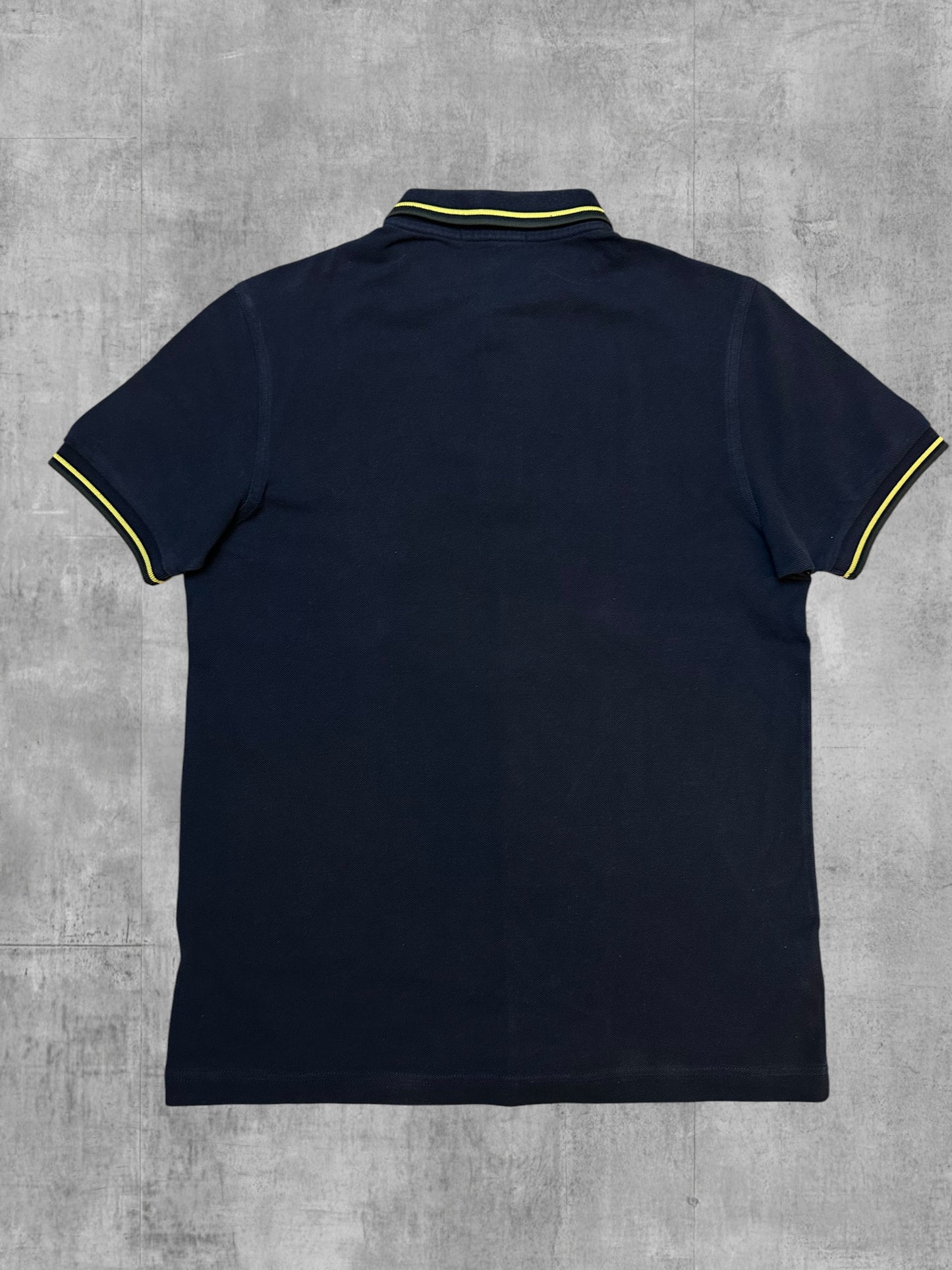 Fred Perry Polo Shirt Schwarz Gold S