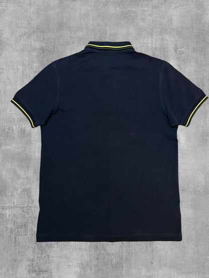 Fred Perry Polo Shirt Schwarz Gold S