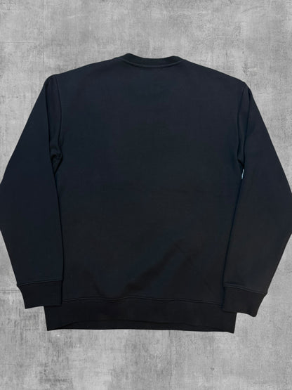Fred Perry Sweatshirt Schwarz Weiß M