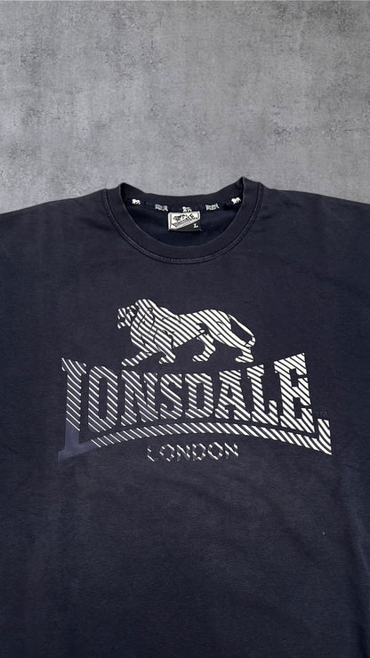 Vintage Lonsdale London Sweatshirt Navy Blau L