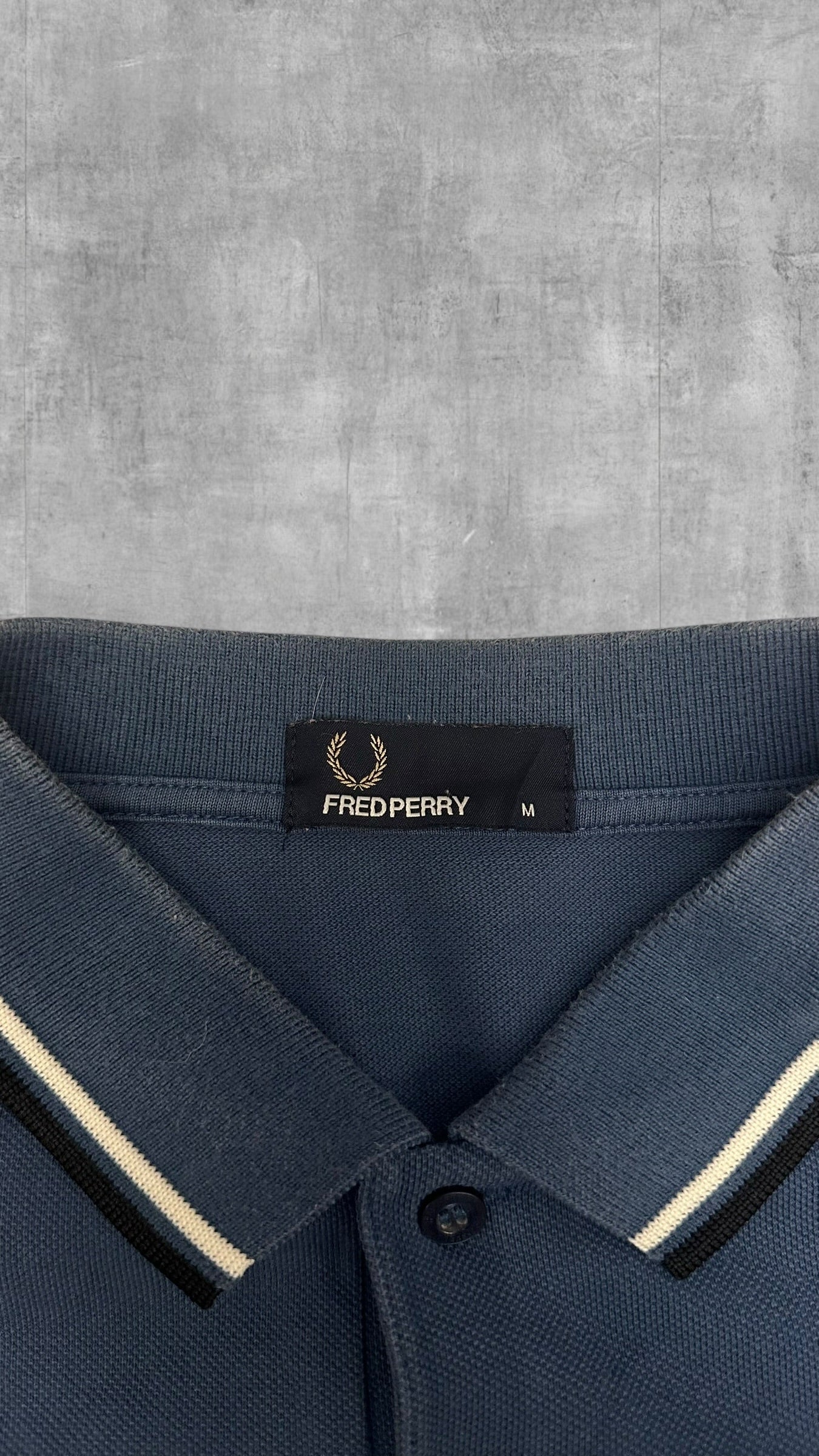 Fred Perry Polo Hemd Navy Blau M