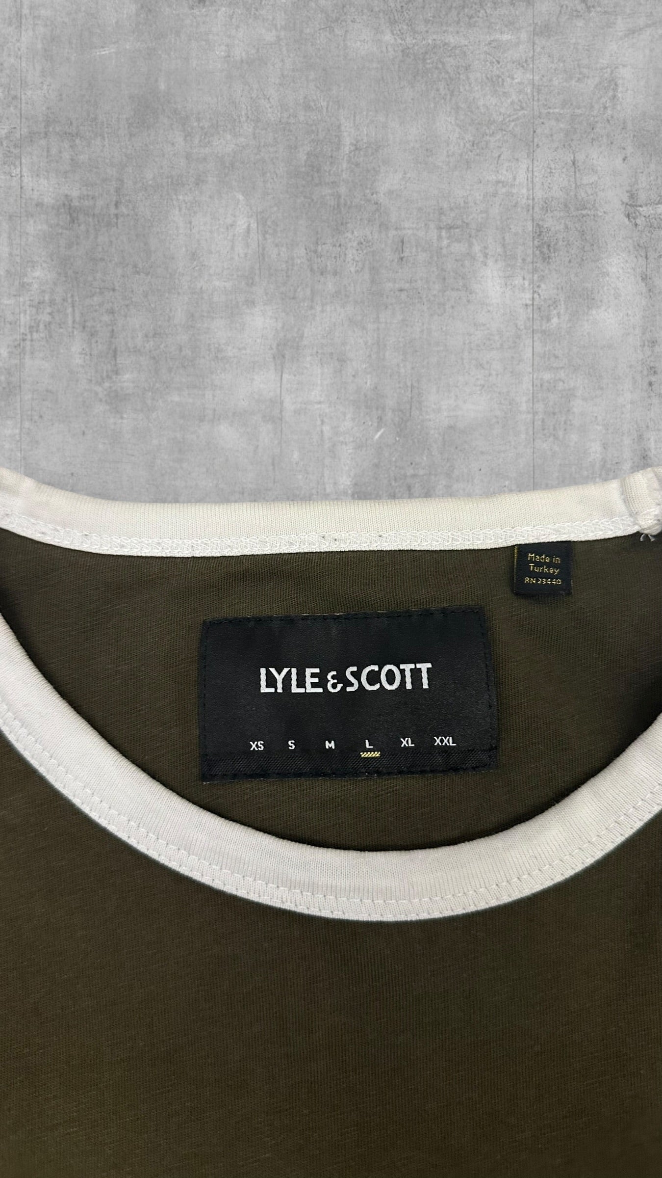 Lyle & Scott T-shirt Olivgrün L
