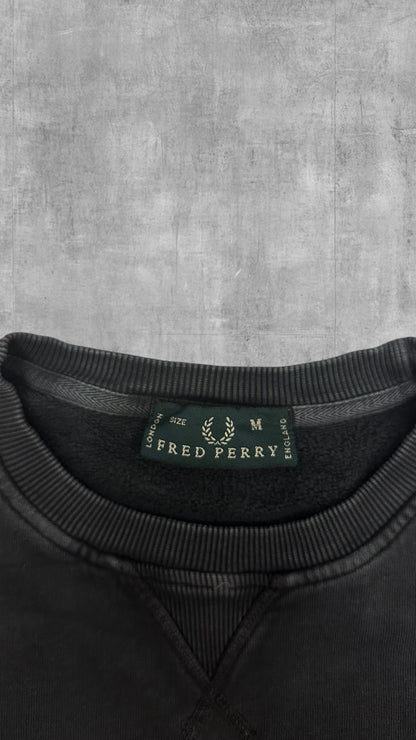 Fred Perry Sweatshirt Grau stone washed M