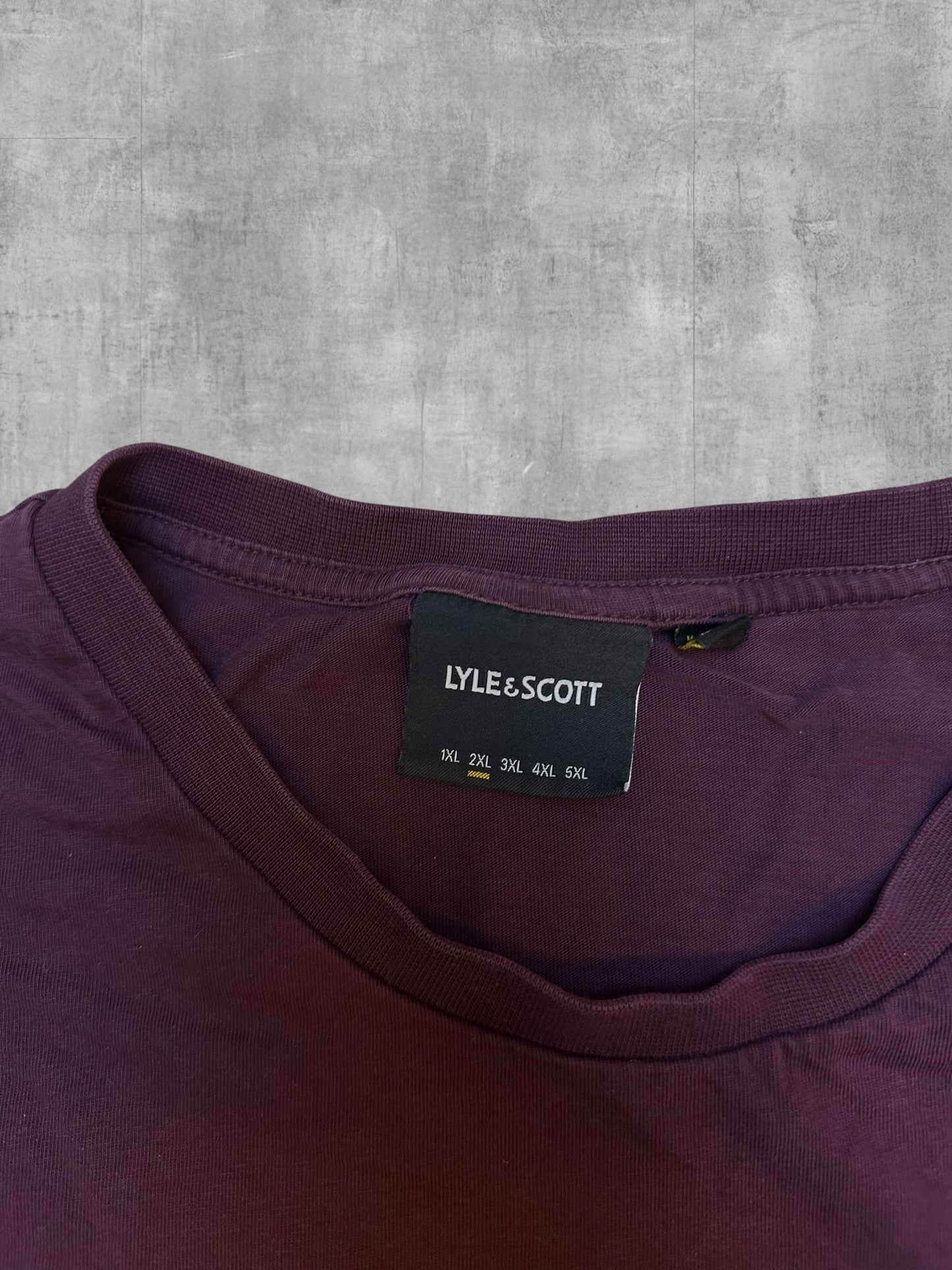 Lyle & Scott T-Shirt Bordeaux XXL