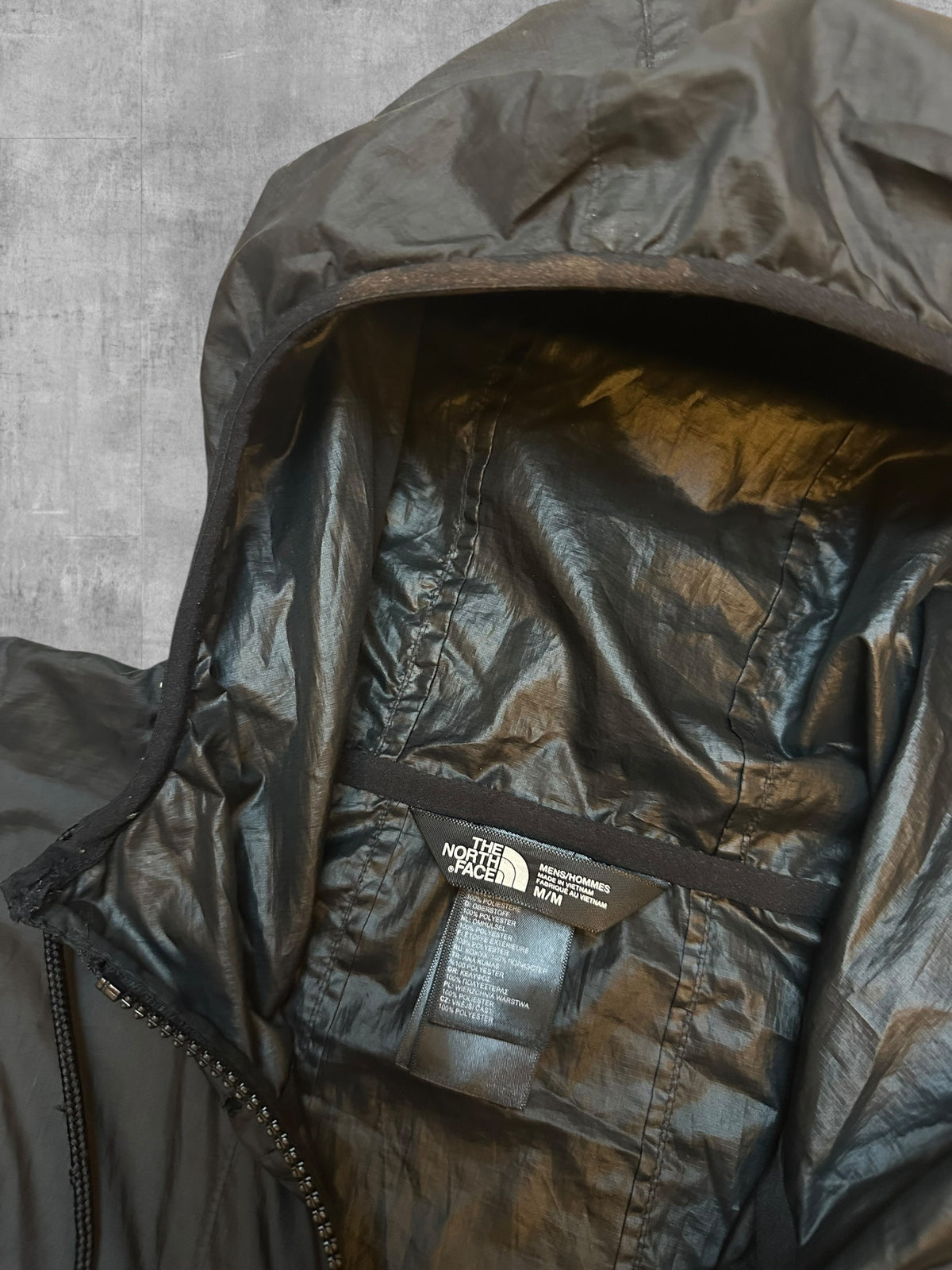 The North Face Regenjacke Schwarz M
