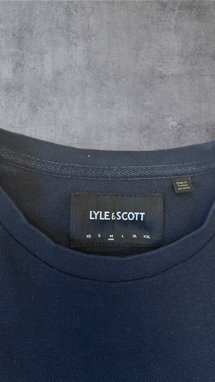 Lyle & Scott T shirt Navy Blau M
