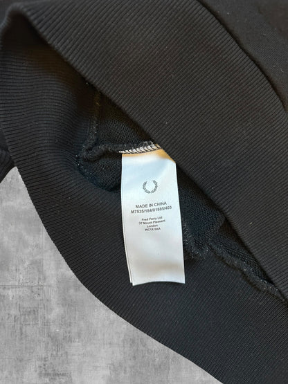 Fred Perry Sweatshirt Schwarz S
