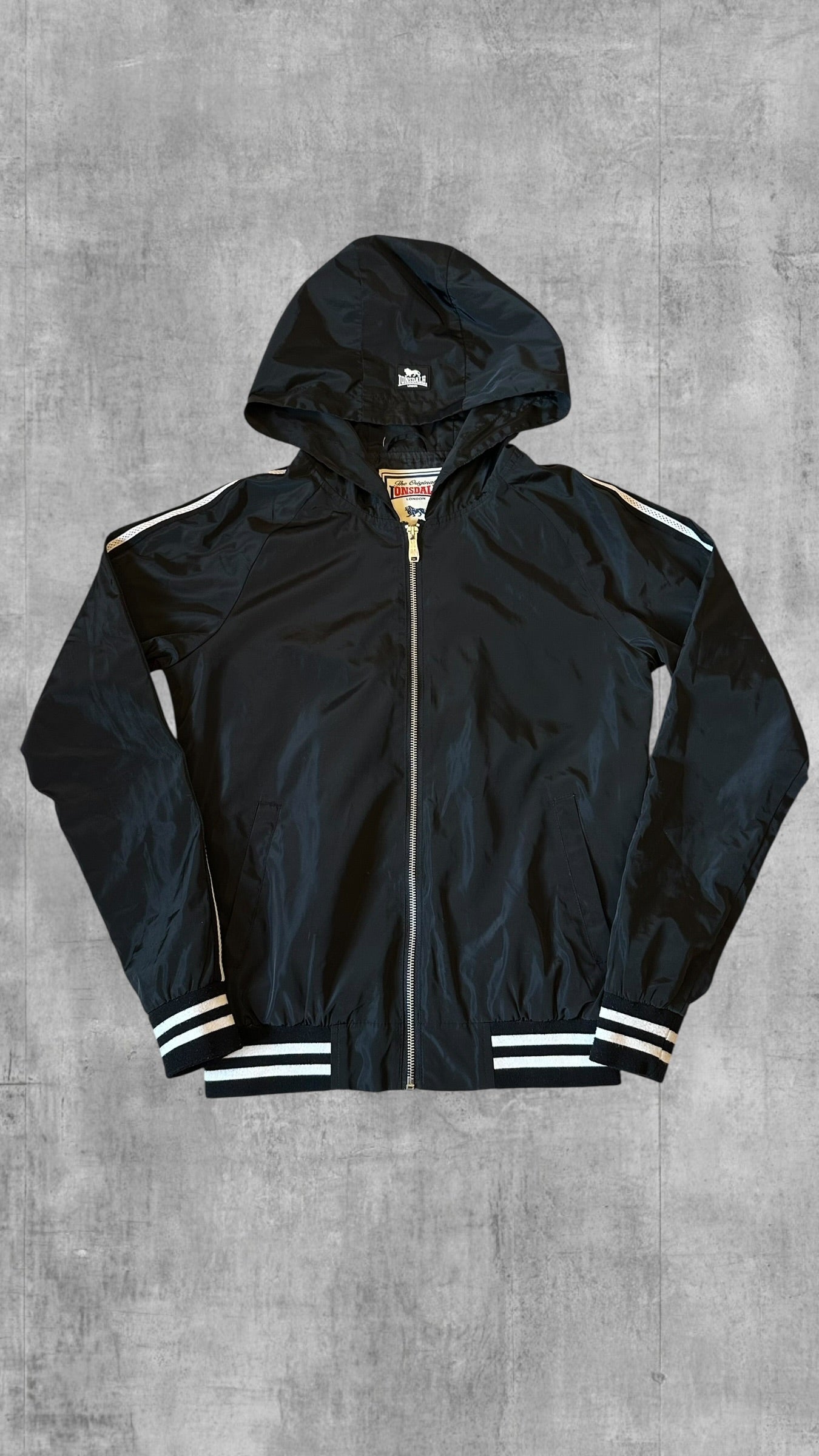 Lonsdale London Windbreaker Schwarz S