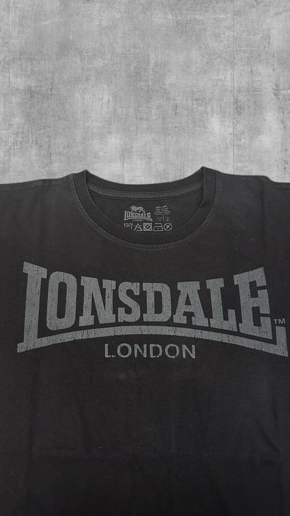 Lonsdale London Vintage t-Shirt Schwarz S