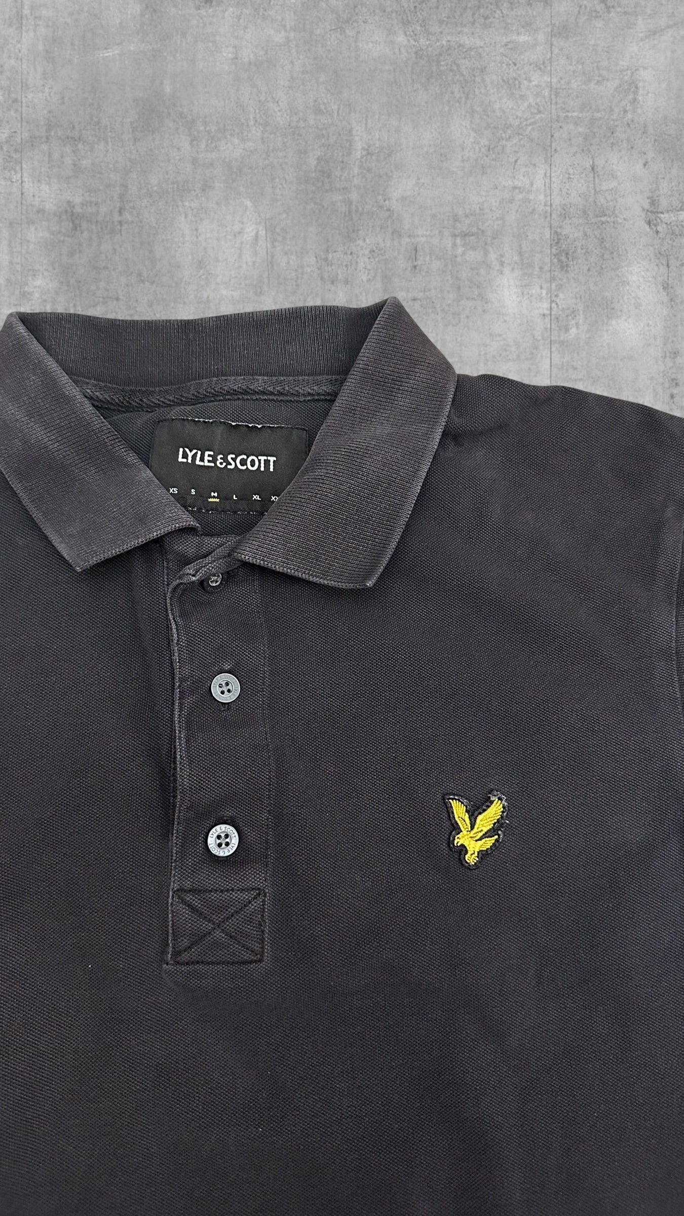 Lyle & Scott Polo Shirt Schwarz M
