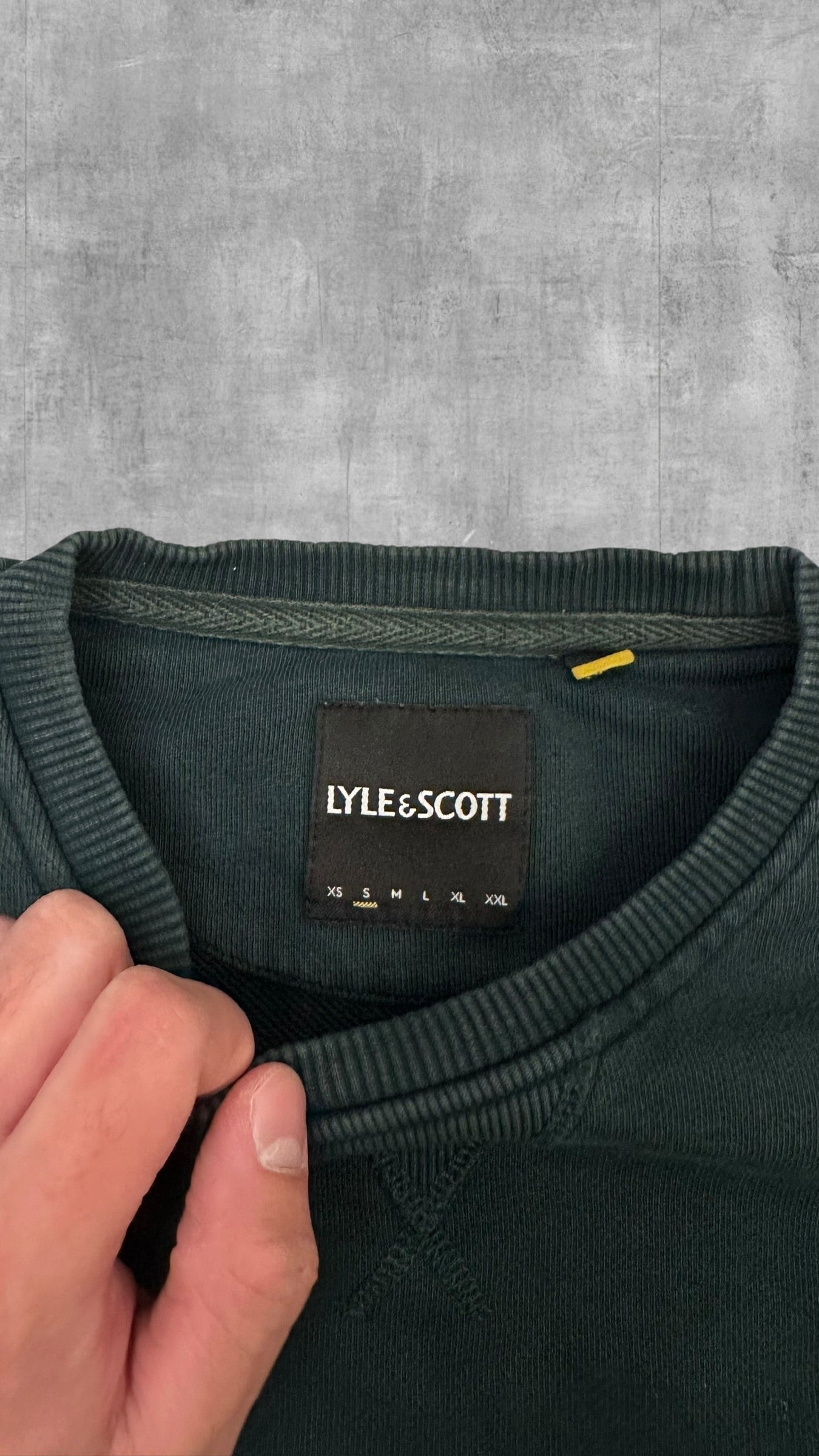 Lyle & Scott Sweatshirt Dunkelgrün S
