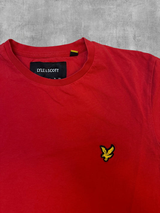 Lyle & Scott T-shirt Rot XS