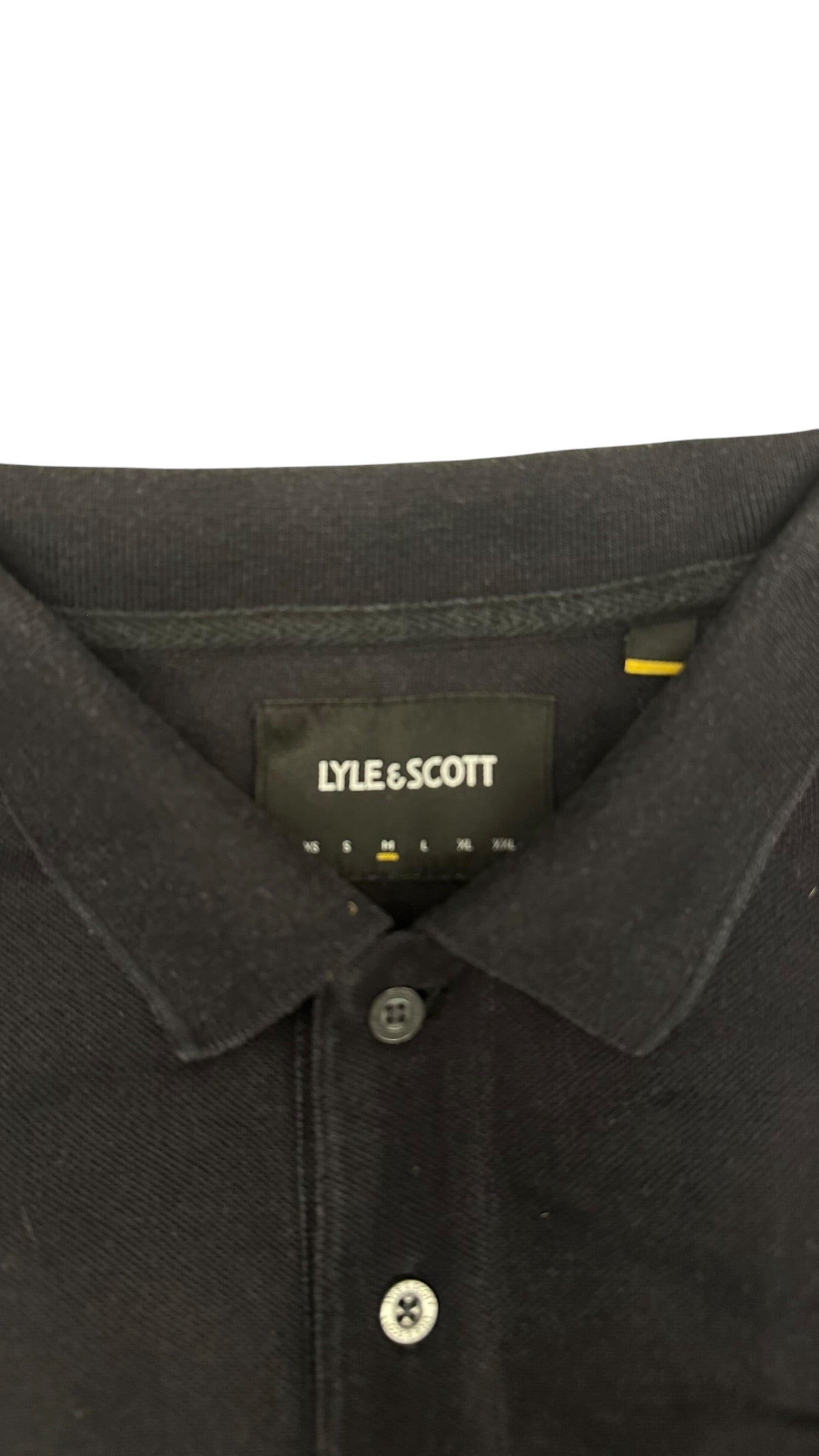 Lyle & Scott Polo Shirt Schwarz M