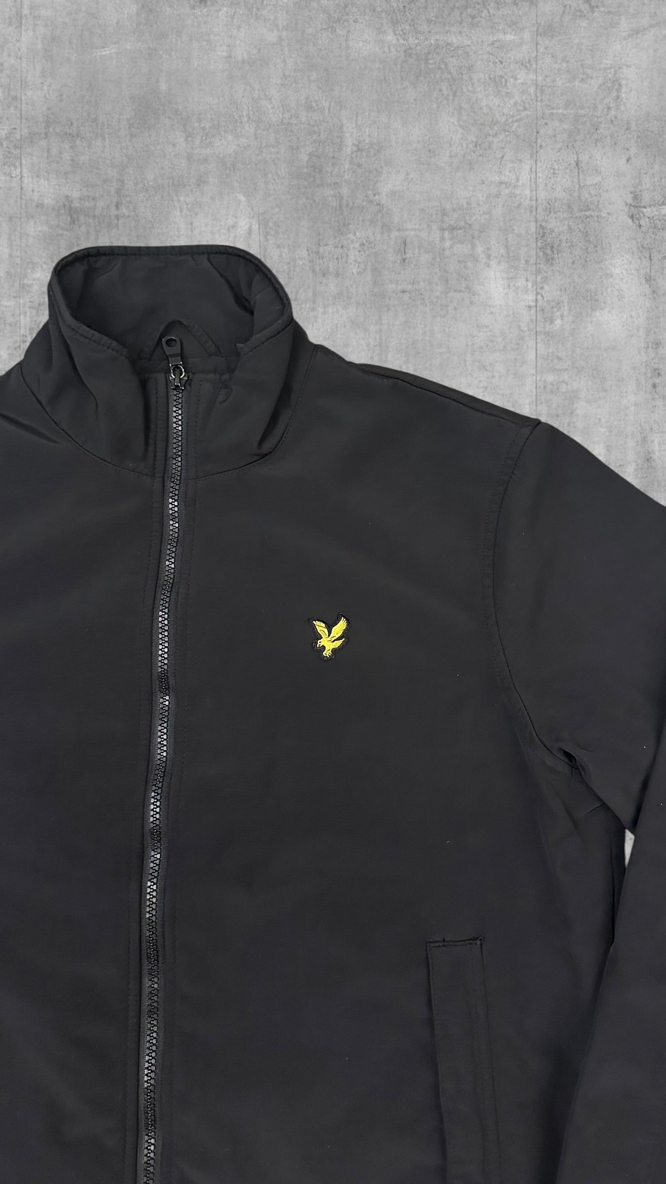 Lyle & Scott Softshelljacke Regenjacke Schwarz S