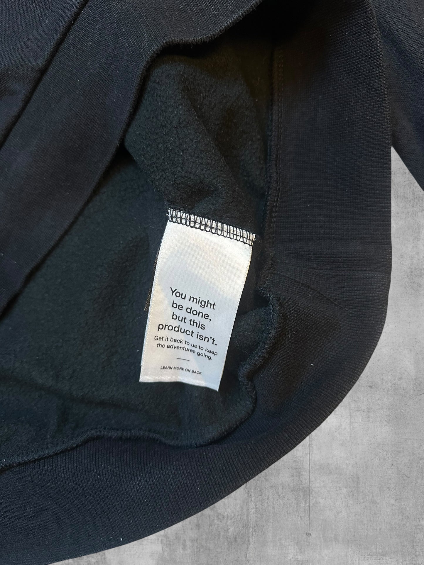 The North Face Half Quarter Zip Schwarz M