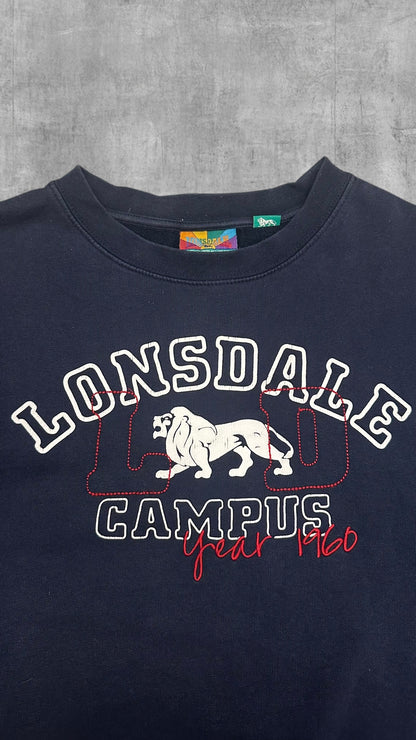 Lonsdale London Sweatshirt Navy Blau XL