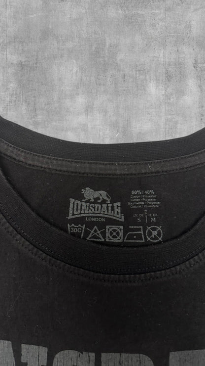 Lonsdale London Vintage t-Shirt Schwarz S