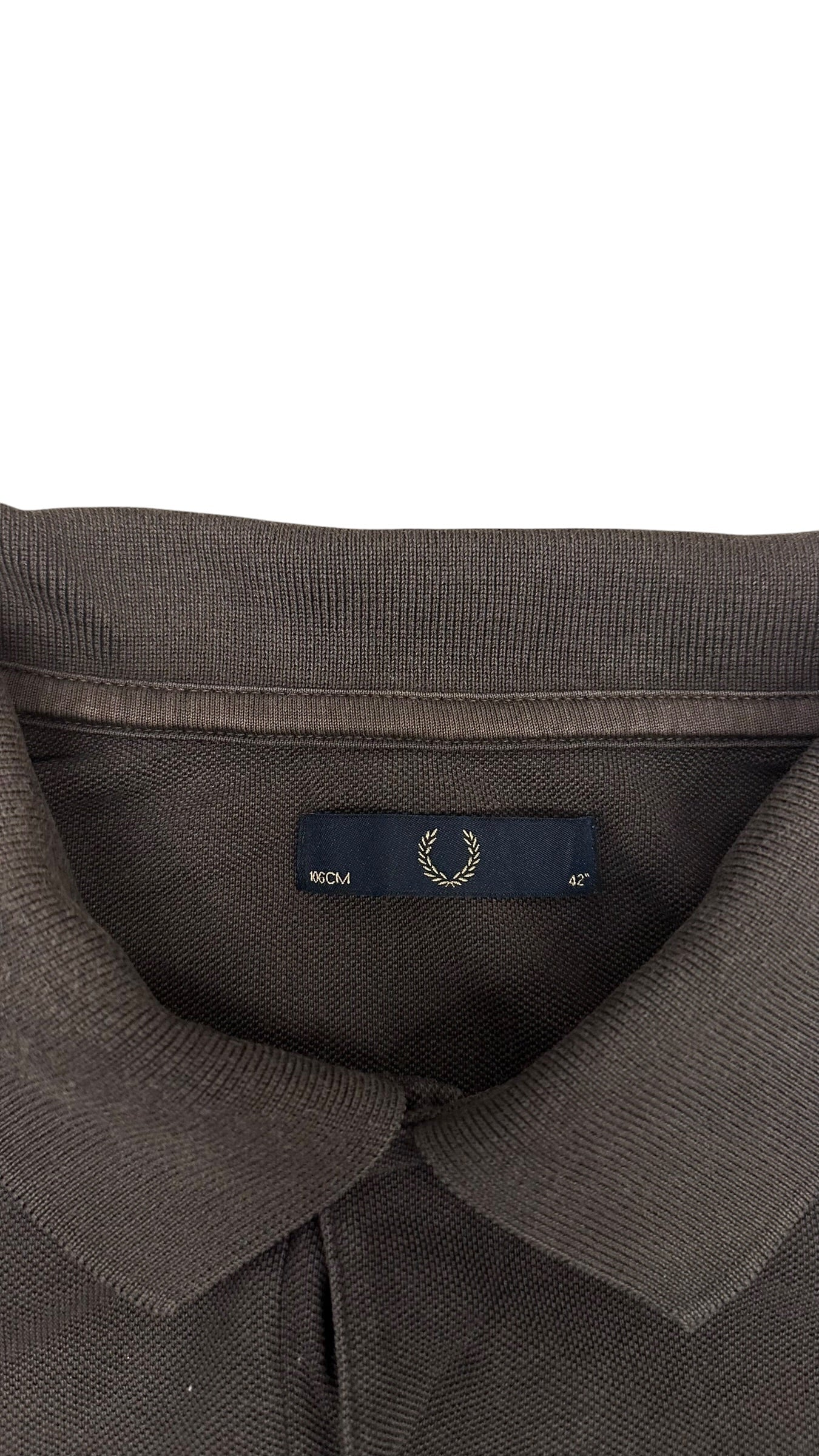 Fred Perry Polo Shirt Dunkelgrau M
