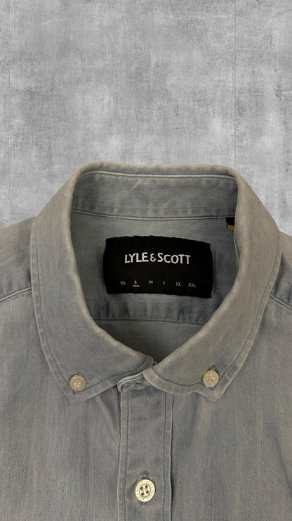 Lyle & Scott Hemd Hellblau S