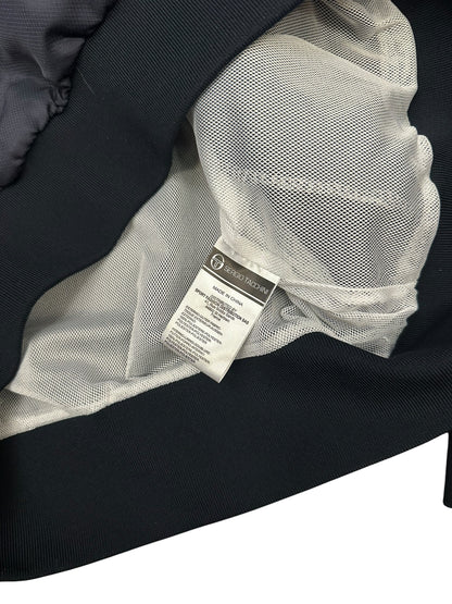 Sergio Tacchini Trainingsjacke Windbreaker Regenjacke Schwarzblau Weiß Türkis XL