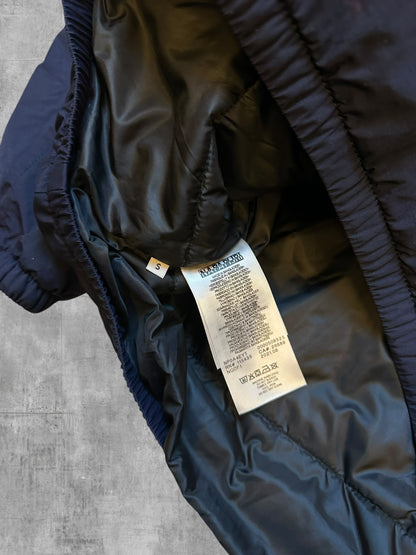 Napapijri Daunen Windbreaker Regenjacke Navy Blau S