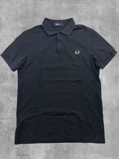 Fred Perry Polo Shirt Schwarz S