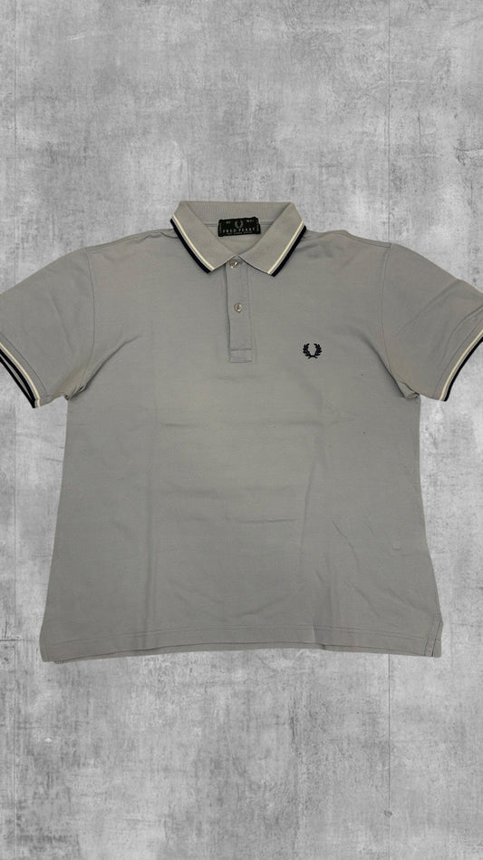 Fred Perry Polo Shirt Türkis Schwarz M