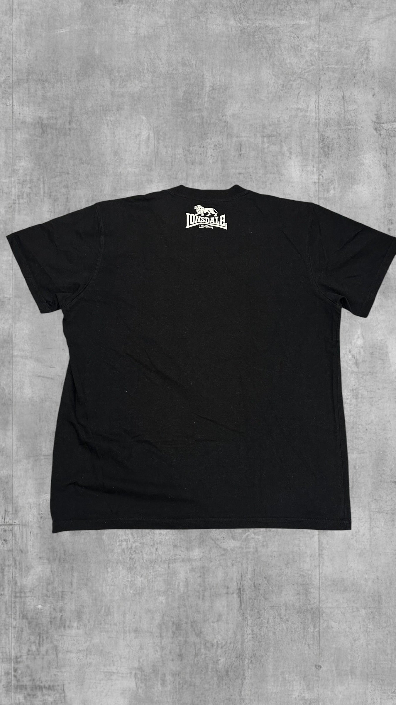 Lonsdale London T-Shirt Schwarz Weiß L
