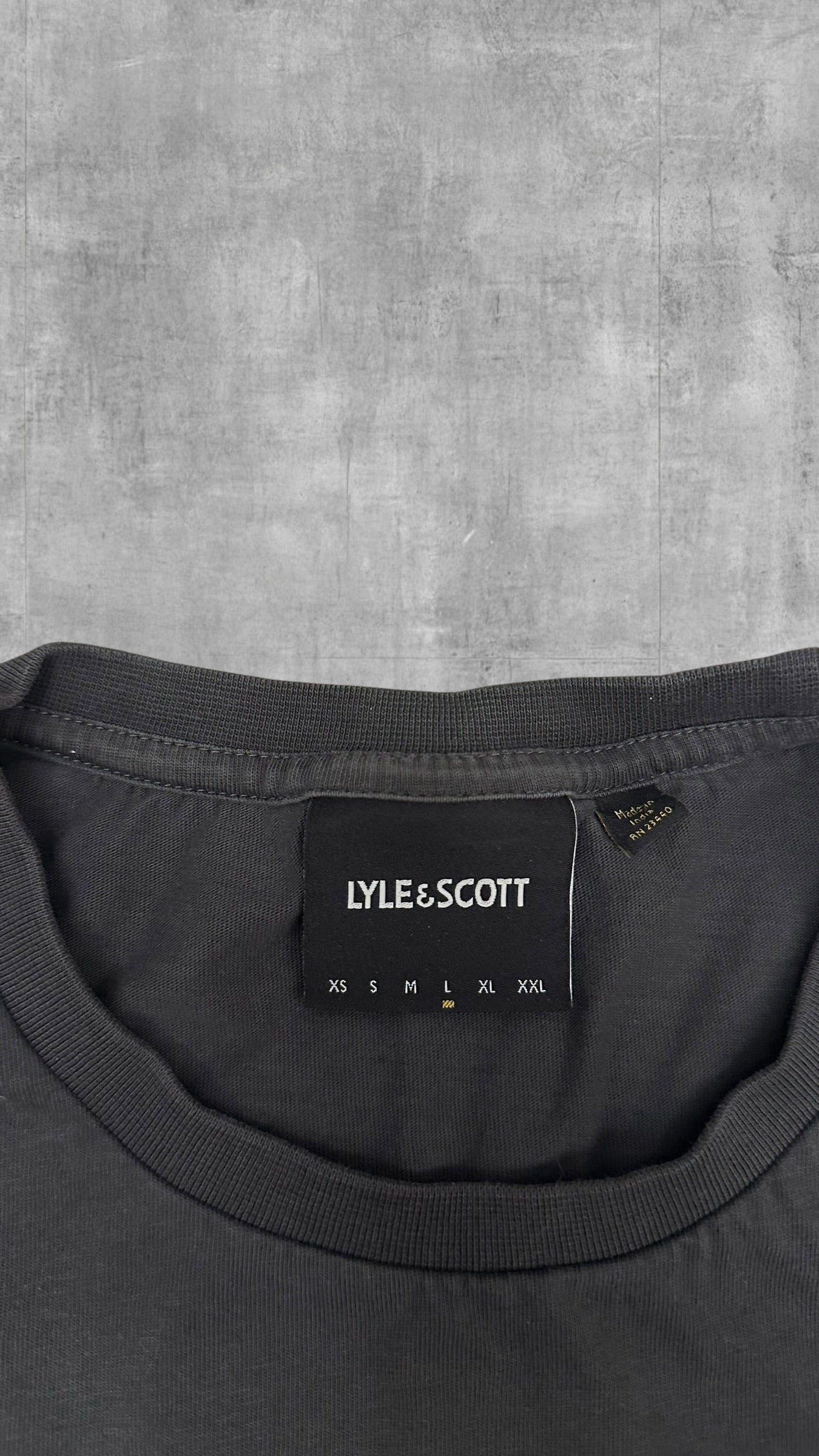 Lyle & Scott T-shirt Schwarz L