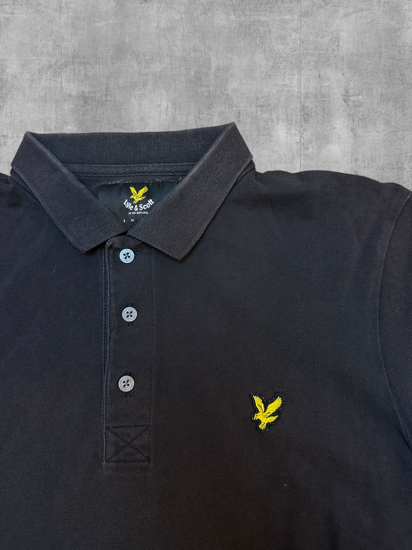 Lyle & Scott Polo Shirt Schwarz L