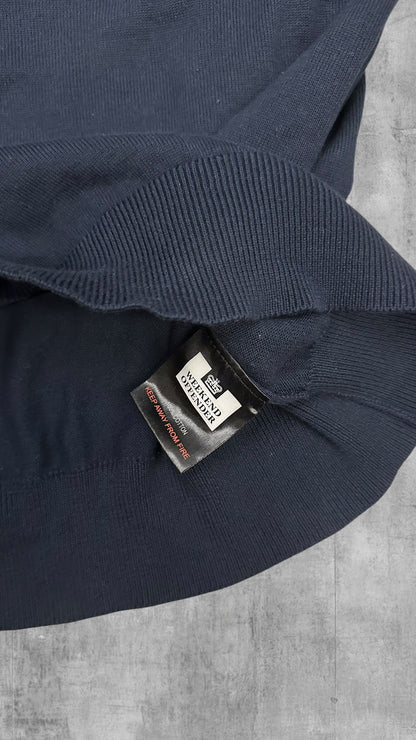 Weekend Offender Sweatshirt Schwarzblau S-M