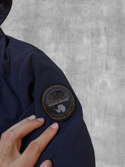Napapijri Jacke Windbreaker Gefüttert Navy Blau XL