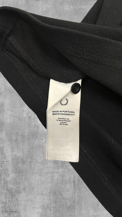 Fred Perry Polo Shirt Schwarz M