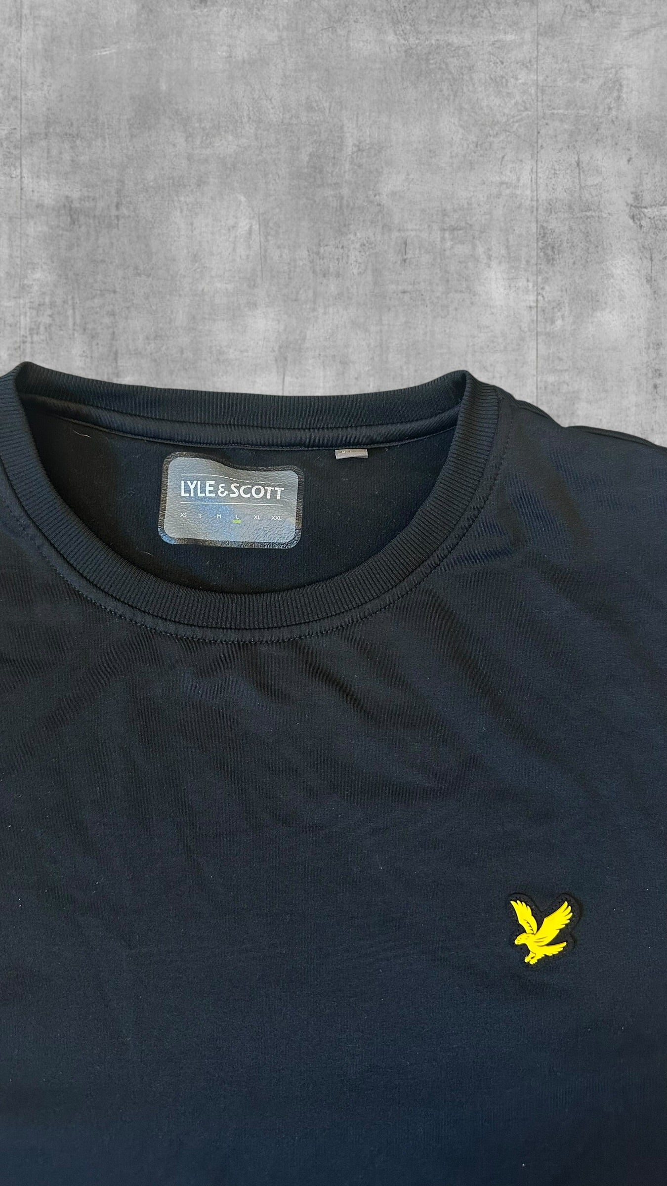 Lyle & Scott Sport Sweatshirt Schwarz L