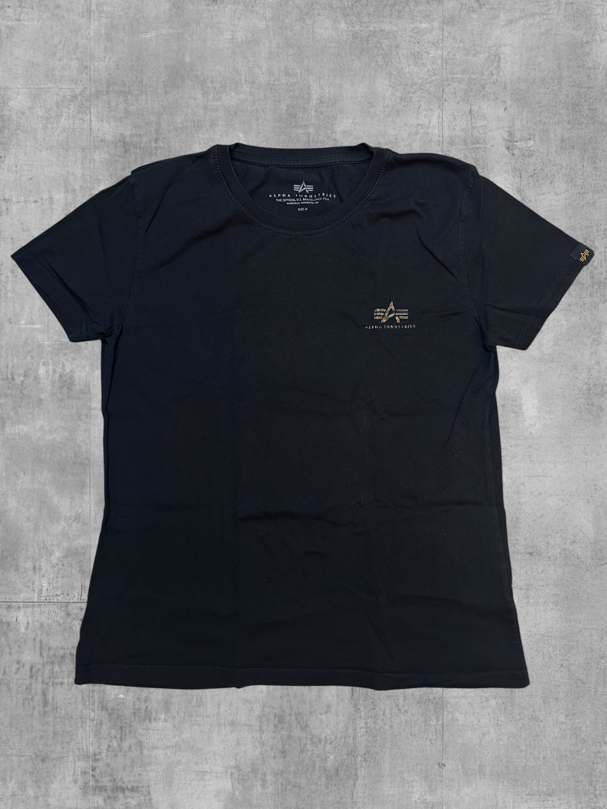 Alpha Industries T-Shirt Schwarz M