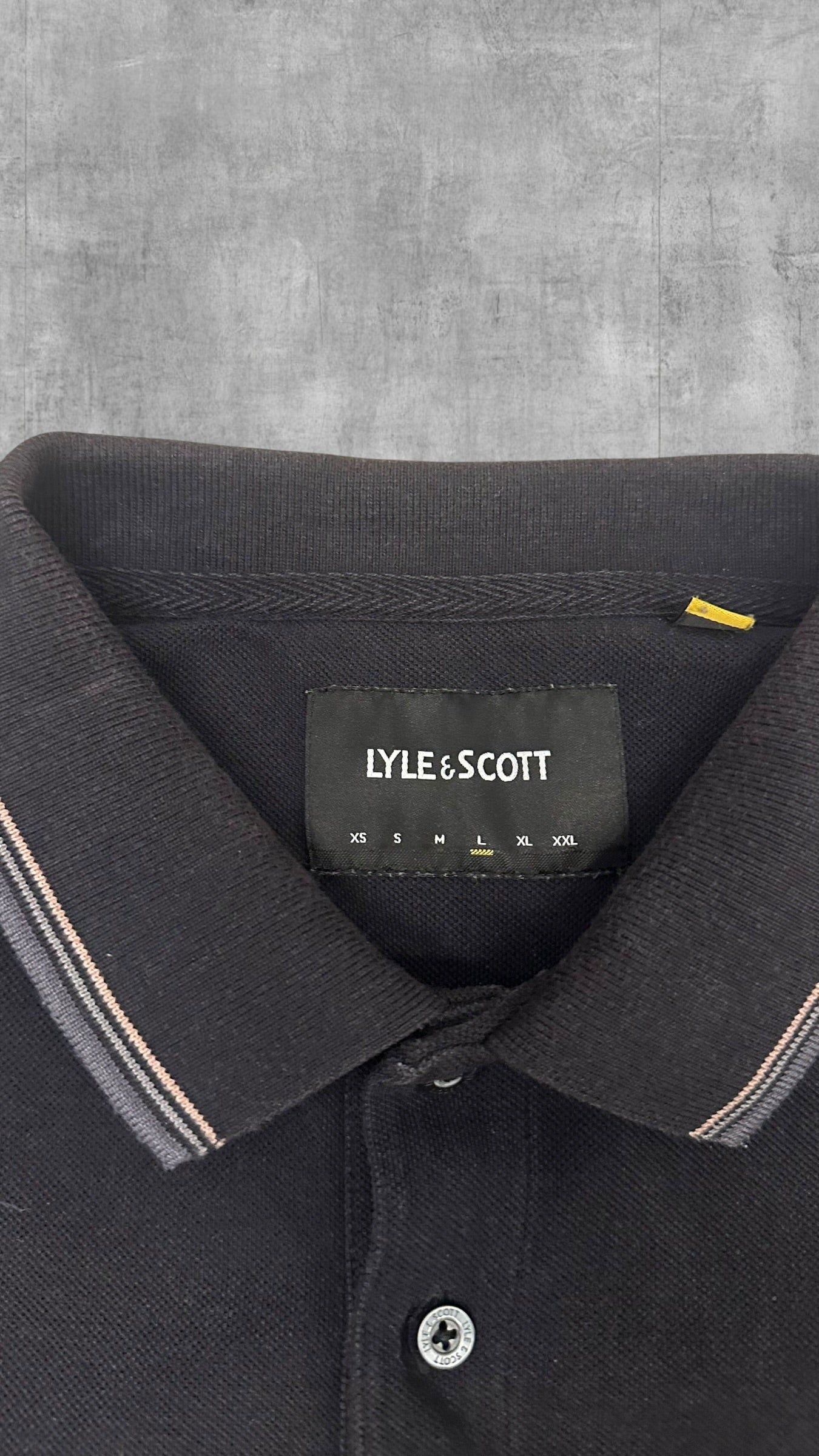 Lyle & Scott Polo Shirt Schwarz L