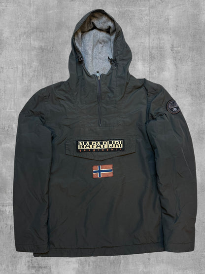 Napapijri Lined Rain Jacket Windbreaker Grey S
