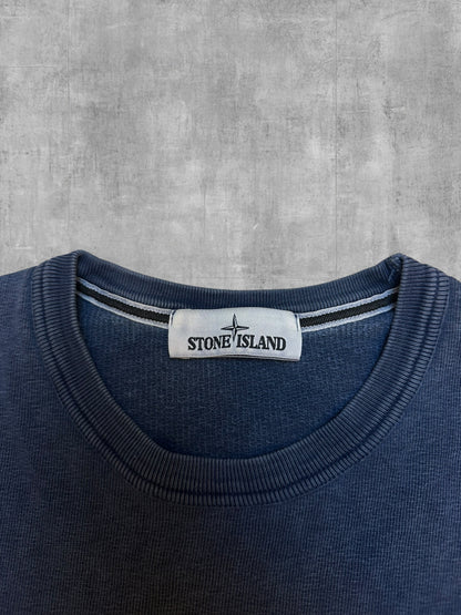 Stone Island Sudadera Azul Marino S
