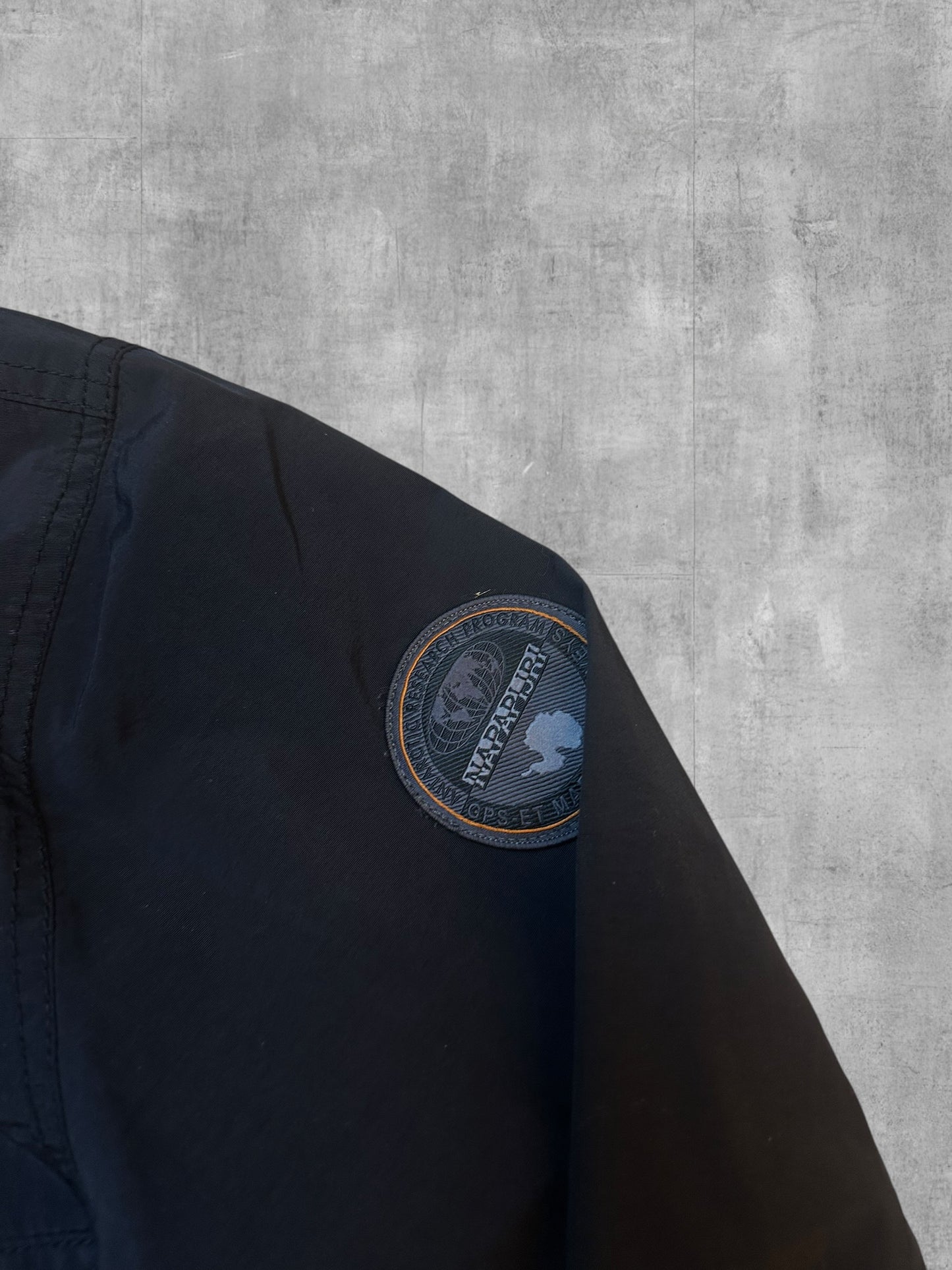 Napapijri Windbreaker Gefüttert Schwarz M