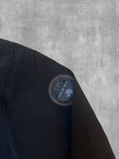 Napapijri Windbreaker Gefüttert Schwarz M