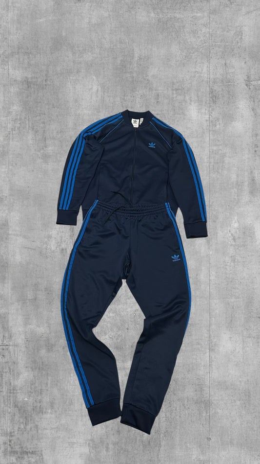 Adidas Firebird Trainingsanzug Trainingsjacke Trainingshose Navy Blau M