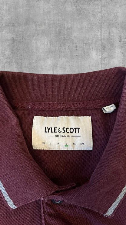 Lyle & Scott Polo Shirt Weinrot L
