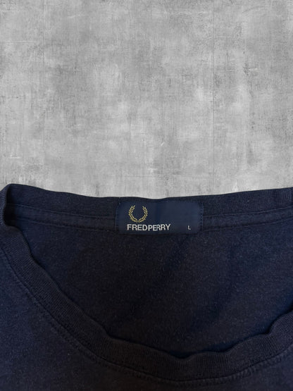 Fred Perry T-Shirt Navy Blau L