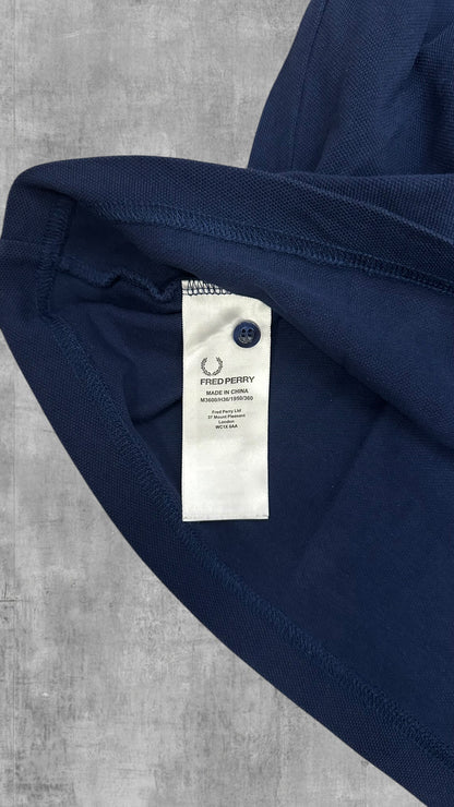 Fred Perry Polo Shirt Navy Blau XXL