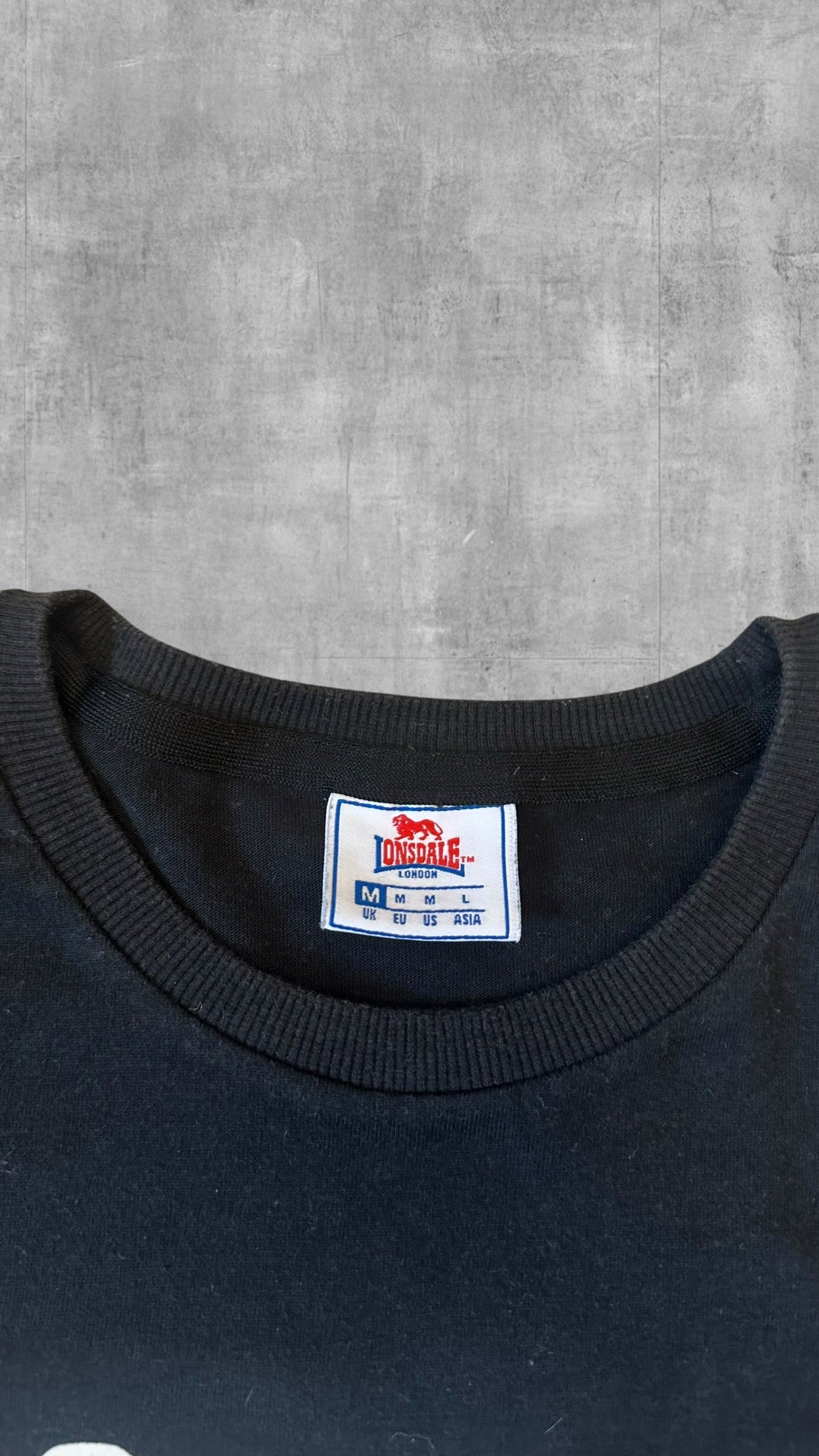 Lonsdale London T-Shirt schwarz Weiß M